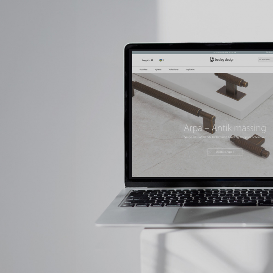 Ny design och förbättrad navigering på vår hemsida