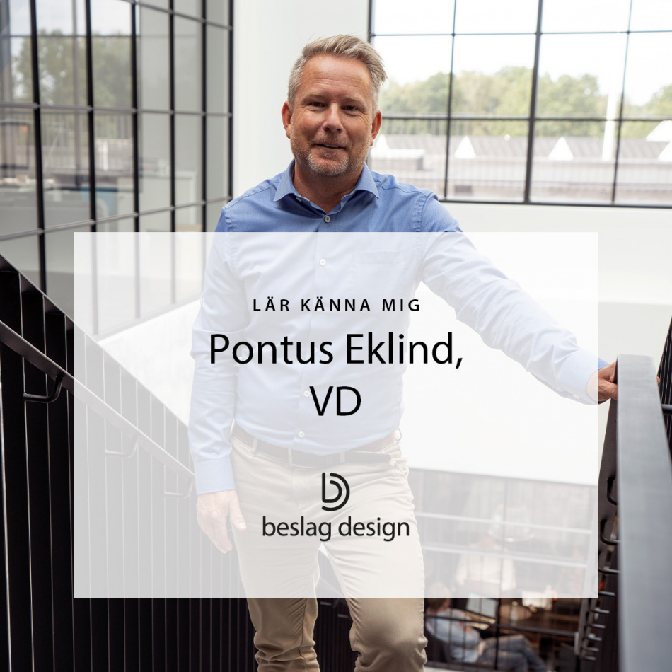 Möt vår nya VD – Pontus Eklind