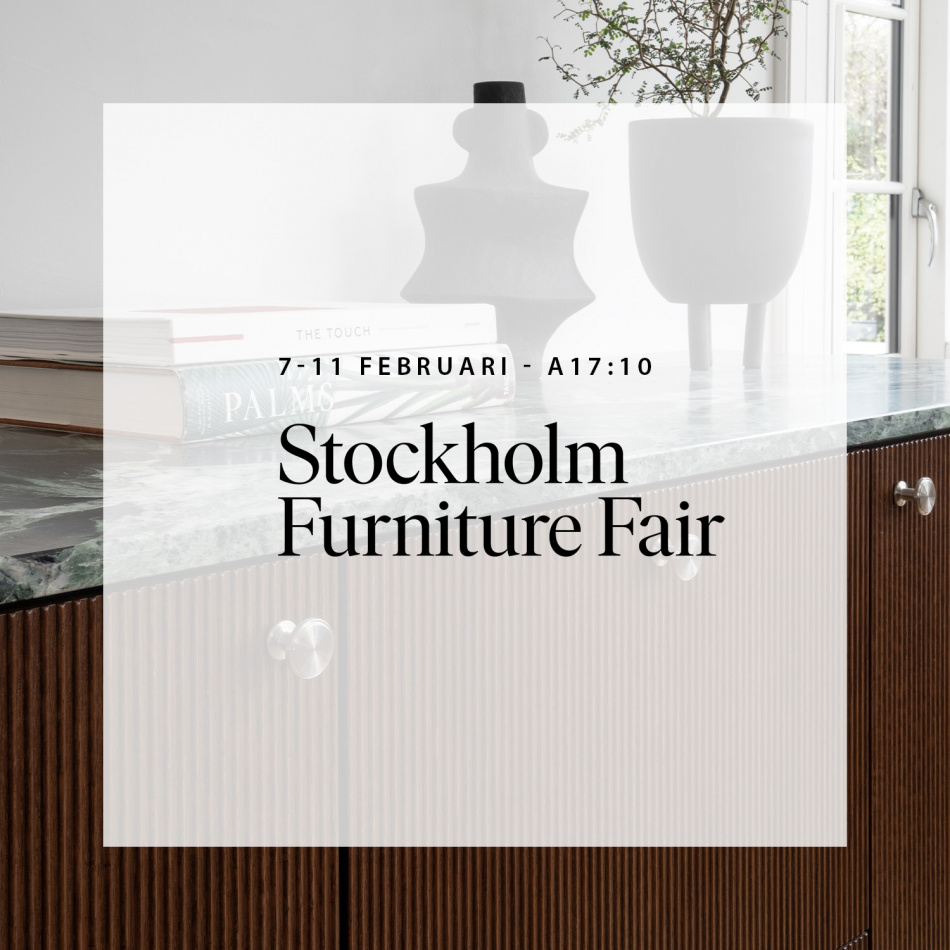 Träffa oss på Stockholm Furniture Fair 2023