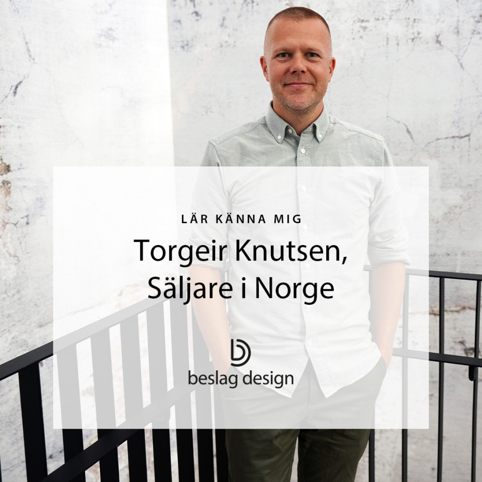 Lär känna mig: Torgeir Knutsen, Säljare i Norge
