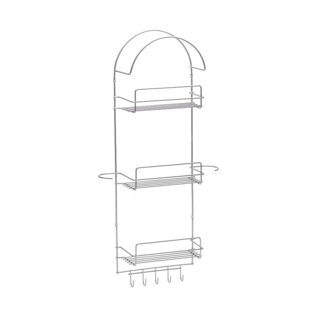 Städskåpsinrede Fast - Silver i gruppen Sortiment / Förvaring  / Städskåpsinsatser hos Beslag Design i Båstad Aktiebolag (120001001)