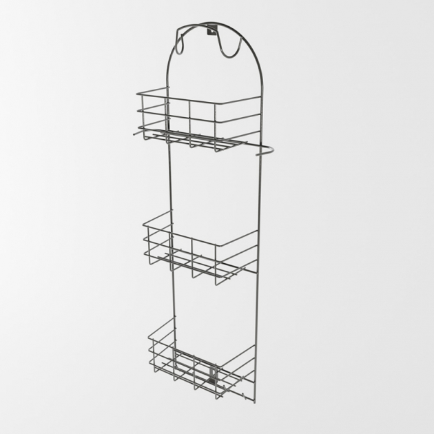 Städskåpsinrede Neat - Mörkgrå i gruppen Sortiment / Förvaring  / Städskåpsinsatser hos Beslag Design i Båstad Aktiebolag (120001002)