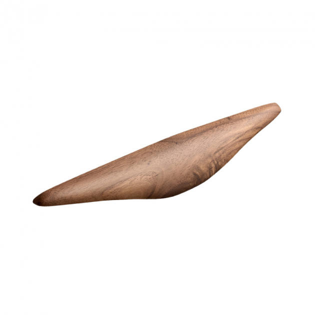 Handtag Manta - 160mm - Valnöt i gruppen Produkter / Handtag / Trähandtag hos Beslag Design i Båstad Aktiebolag (16302-11)