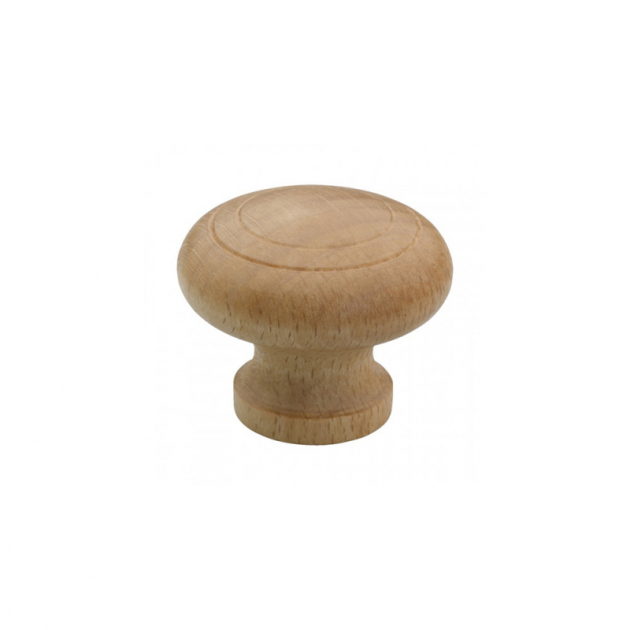 Knopp Rillan - 44mm - Bok i gruppen Produkter / Knoppar / Träknoppar hos Beslag Design i Båstad Aktiebolag (2006-11)