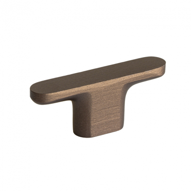 Knopp T Vibe Plain - Mörk brons i gruppen Kollektioner / Vibe - Plain & Grip hos Beslag Design i Båstad Aktiebolag (308412-11)