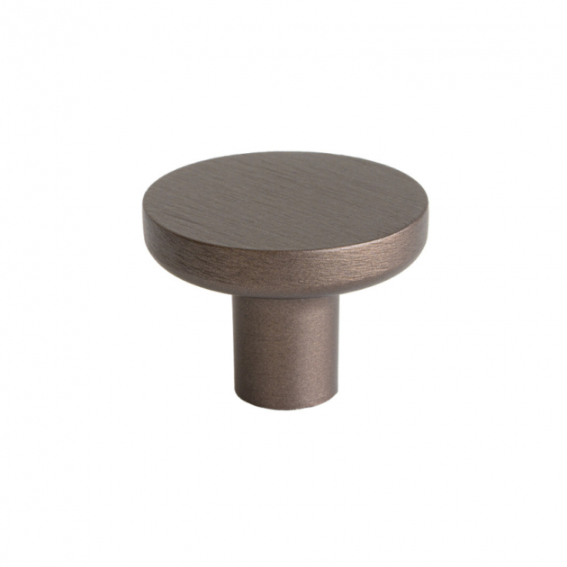 Knopp Vibe Plain - 38mm - Mörk brons i gruppen Kollektioner / Vibe - Plain & Grip hos Beslag Design i Båstad Aktiebolag (308417-11)
