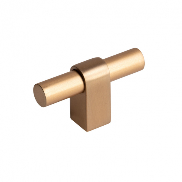 Knopp T Trace - Matt champagne i gruppen Sortiment / Knoppar hos Beslag Design i Båstad Aktiebolag (308497-11)