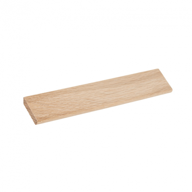 Handtag Cano - 160mm - Obehandlad ek  i gruppen Sortiment / Handtag / Trähandtag hos Beslag Design i Båstad Aktiebolag (317575-11)