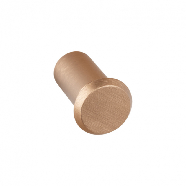 Knopp Fase - 23mm - Mörk borstad mässing i gruppen Sortiment / Knoppar hos Beslag Design i Båstad Aktiebolag (317686-11)