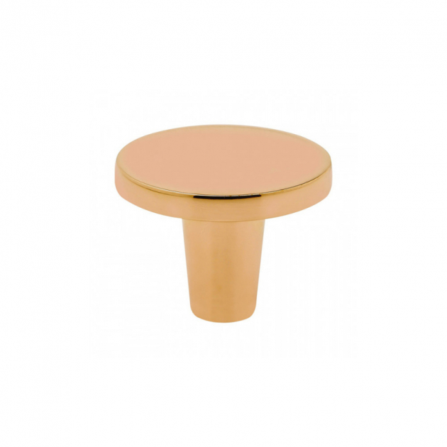 Knopp Dalby - 25mm - Polerad Koppar i gruppen Sortiment / Knoppar hos Beslag Design i Båstad Aktiebolag (339413-11)