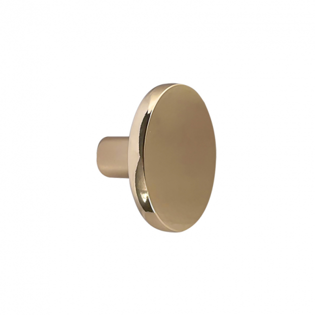 Krok Como Big - 41mm - Polerad mässing i gruppen Sortiment / Krokar / Enkelkrokar hos Beslag Design i Båstad Aktiebolag (343219-21)
