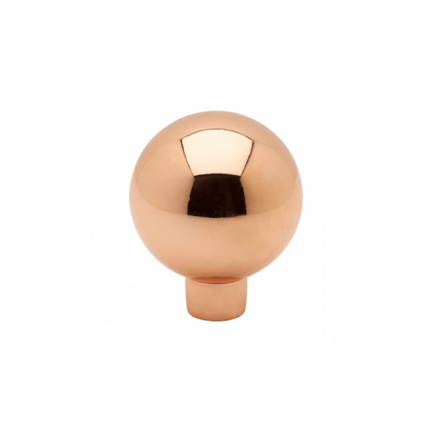 Knopp 8322 - 28mm - Polerad Koppar i gruppen Produkter / Knoppar hos Beslag Design i Båstad Aktiebolag (36370-11)