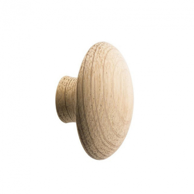 Krok Mushroom - 50mm - Obehandlad Ek i gruppen Sortiment / Krokar hos Beslag Design i Båstad Aktiebolag (370060-11)