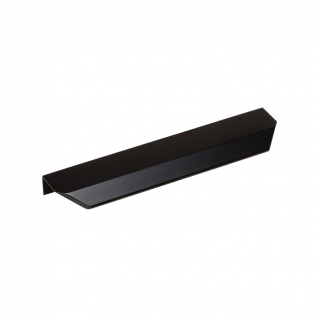 Profilhandtag Vann - 128mm - Mattsvart i gruppen Sortiment / Handtag / Profilhandtag hos Beslag Design i Båstad Aktiebolag (370260-11)