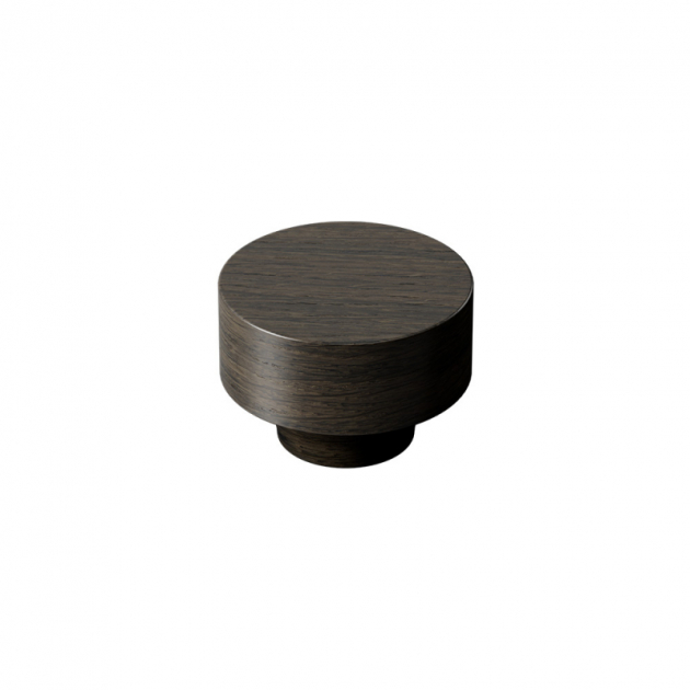 Knopp Row - 40mm - Mörkbetsad ek i gruppen Sortiment / Knoppar hos Beslag Design i Båstad Aktiebolag (373366-11)