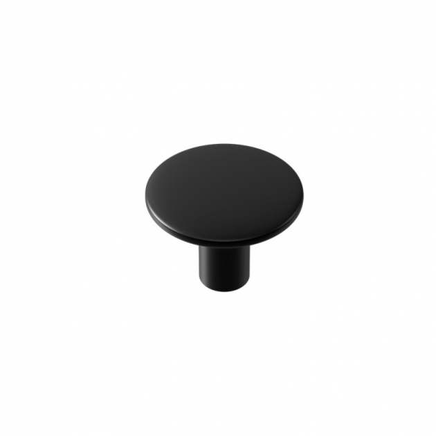 Knopp Tango - 30mm - Mattsvart i gruppen Sortiment / Knoppar hos Beslag Design i Båstad Aktiebolag (373411-11)