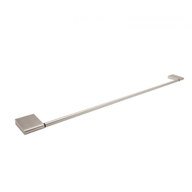 Flow - Handduksstång - Borstad nickel i gruppen Sortiment / Badrumstillbehör / Handdukstång hos Beslag Design i Båstad Aktiebolag (620047-41)