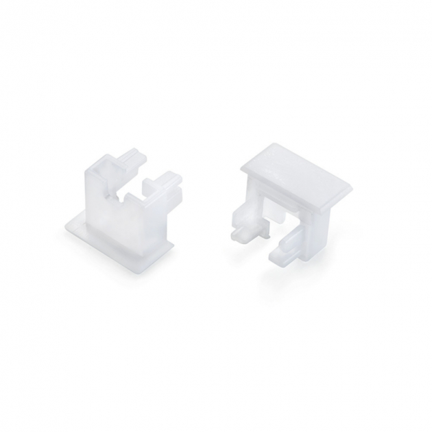 Ändavslut Nexus - Infälld - 2-pack - Vit i gruppen Sortiment / Belysning / Tillbehör hos Beslag Design i Båstad Aktiebolag (973593)