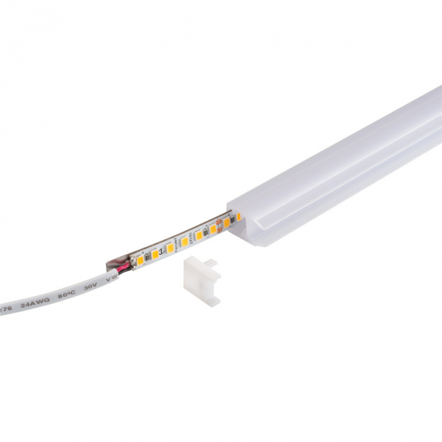 LED-skena Nubo - 6mm - 2000mm i gruppen Sortiment / Belysning / LED-profiler hos Beslag Design i Båstad Aktiebolag (973690)