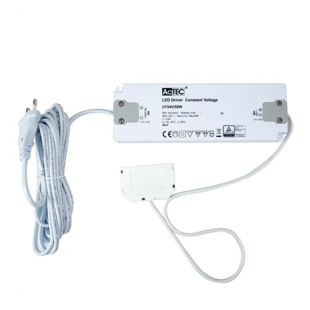 Drivdon UltraThin - 24V/50W - Micro24 i gruppen Sortiment / Belysning / Drivdon hos Beslag Design i Båstad Aktiebolag (992677)