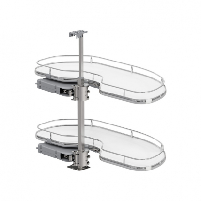 Cornerstone Maxx - 900mm - Höger - Vit/krom