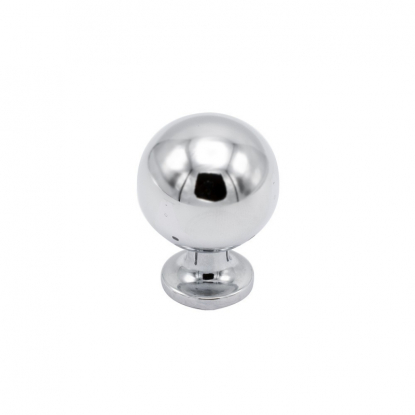 Knopp Lily - 30mm - Krom