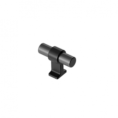 Knopp T Bond - Mattsvart/gun metal