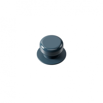 Knopp Colette - 50mm - Glossy slate blue