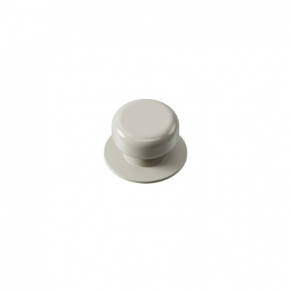 Knopp Colette - 50mm - Glossy dusty creme