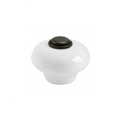 Knopp 409 - 32mm - Antik/Porslin