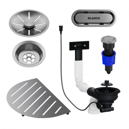 Komponentpaket Oovalon - Borstad rostfritt