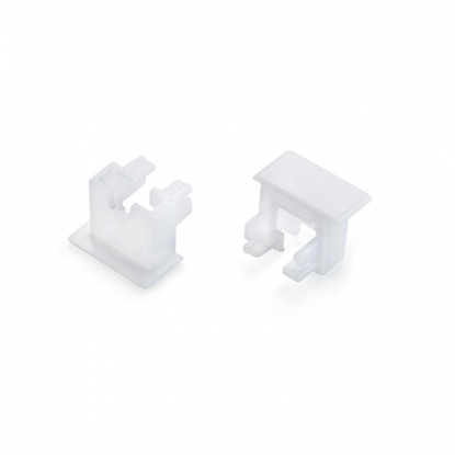 Ändavslut Nexus - Infälld - 2-pack - Vit