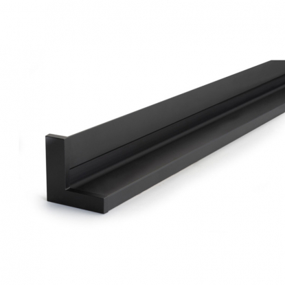 LED-profil Systema SHE D-M - Mattsvart