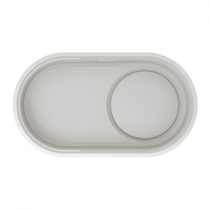 Diskho Oovalon - Cloud white