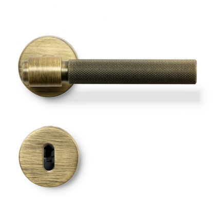 Dörrhandtag Helix 200 - Antik brons