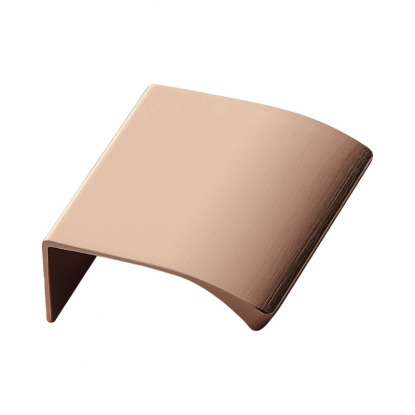 Profilhandtag Edge Straight - Borstad koppar