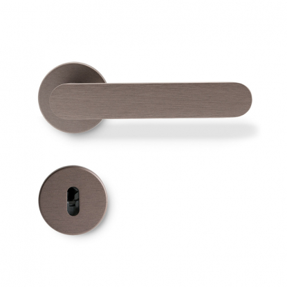 Dörrhandtag Vibe Plain - Mörk brons