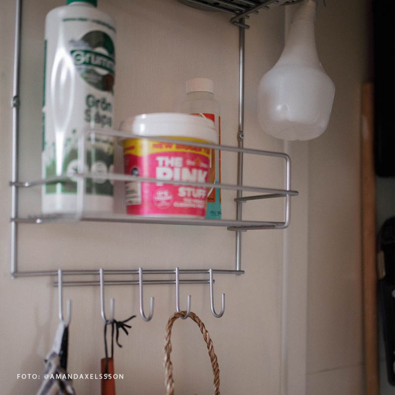 Städskåpsinrede Fast - Silver