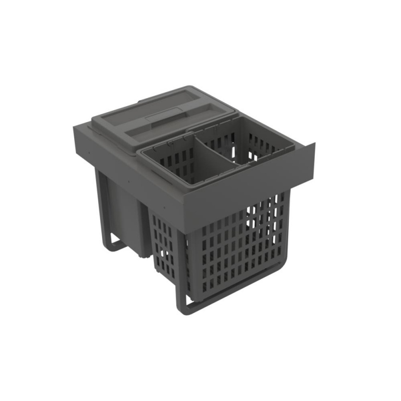 Källsortering Select Base Eco - Mörkgrå