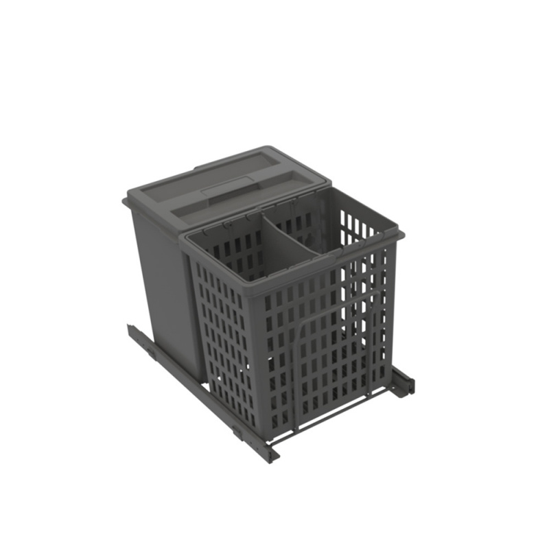 Källsortering Select Basic Eco - Mörkgrå