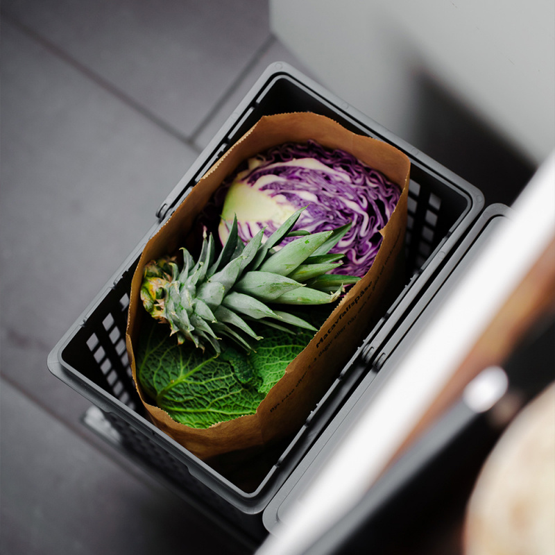 Källsortering Select Basic Eco - Mörkgrå