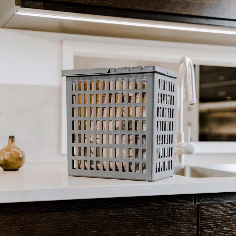 Matavfallsbehållare - Hero - 13L - Mörkgrå