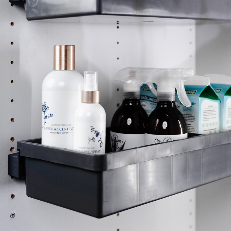 Städskåpsback - Mörkgrå