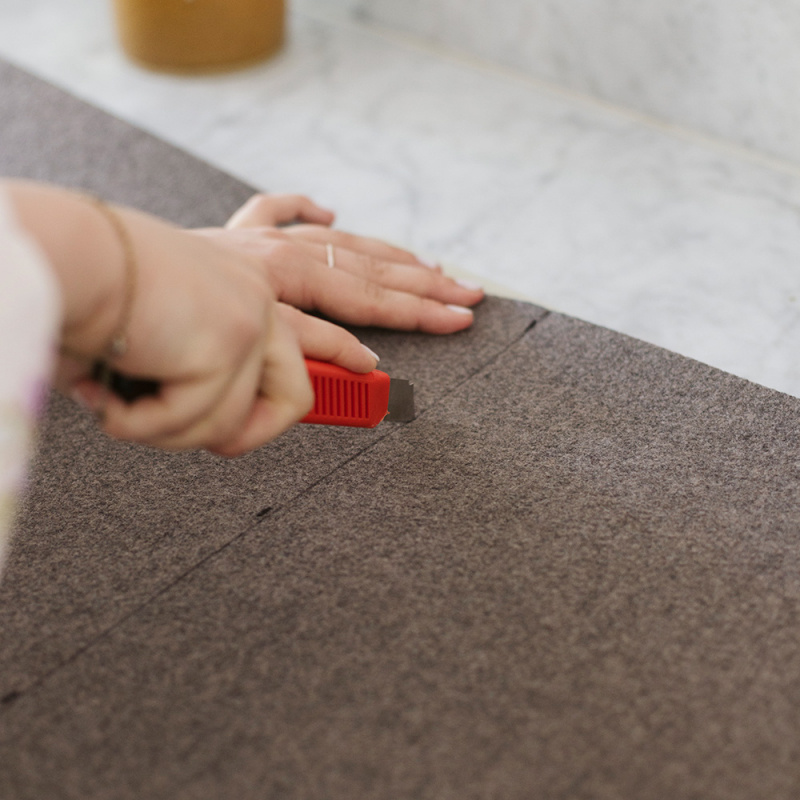 Tillkapningsmatta - 550 - Hasselnöt