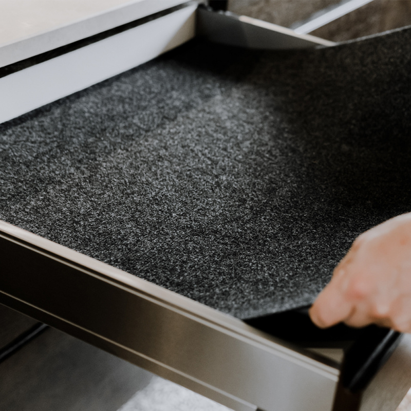 Tillkapningsmatta - L-550 och 550 - Antracitgrå