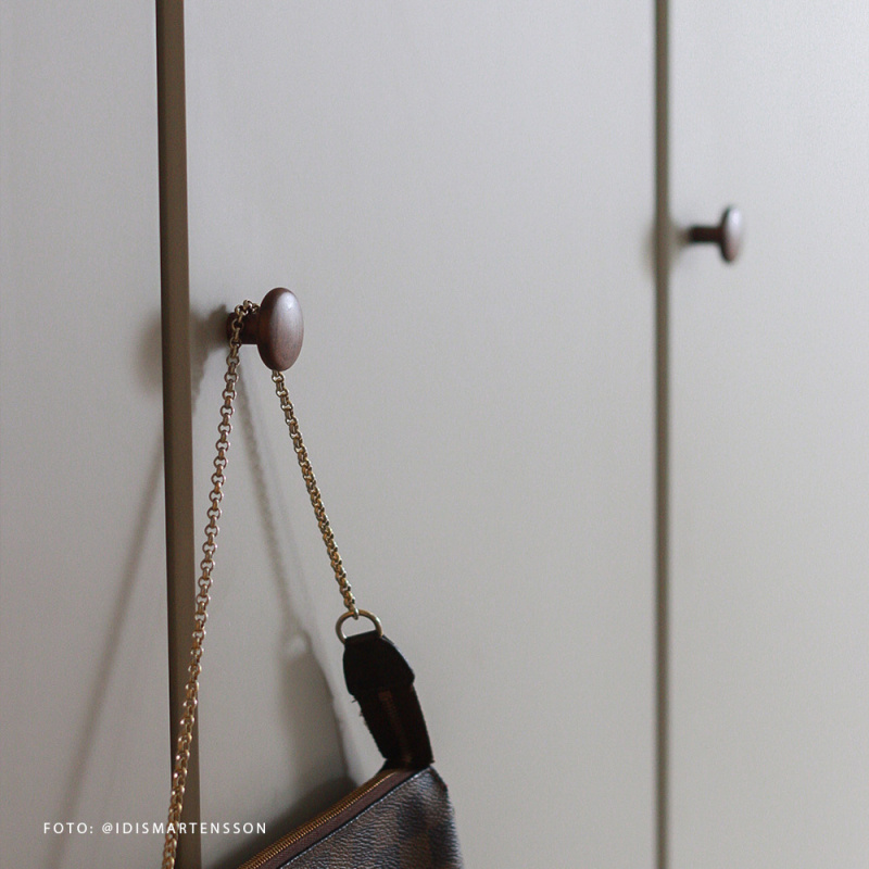 Knopp Brutus - 32mm - Valnöt