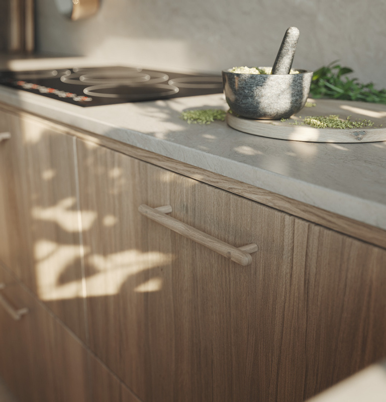 Handtag Lunden - 160mm - Ek