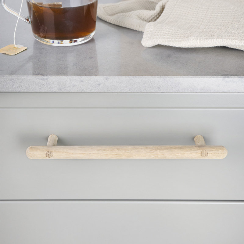 Handtag Lunden - 160mm - Obehandlad Ek