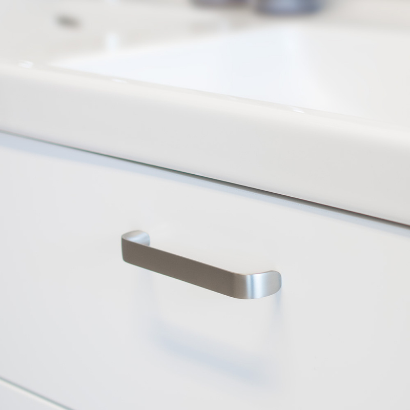 Handtag Time - 128mm - Rostfri look