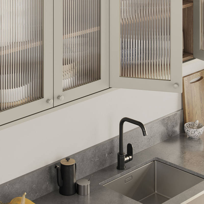 Knopp Skye - 25mm - Kalkgrå